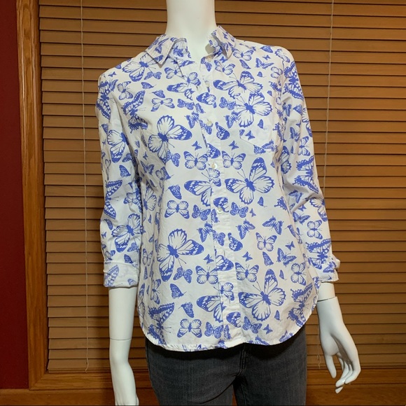 Butterfly Button Down - Picture 2 of 7